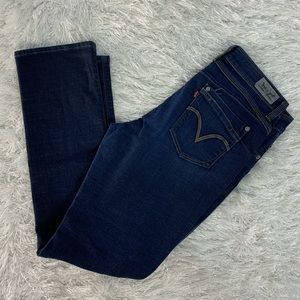 Levi's Straight Leg Womens Blue Jeans Size 14